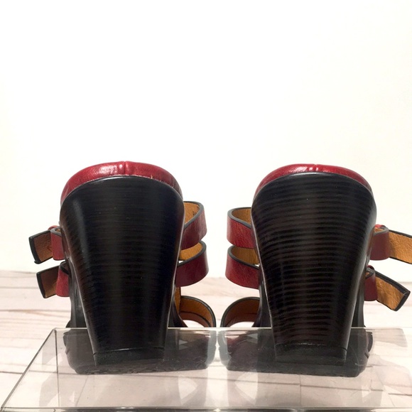 Sofft red sandal heels Sascha - Picture 5 of 11